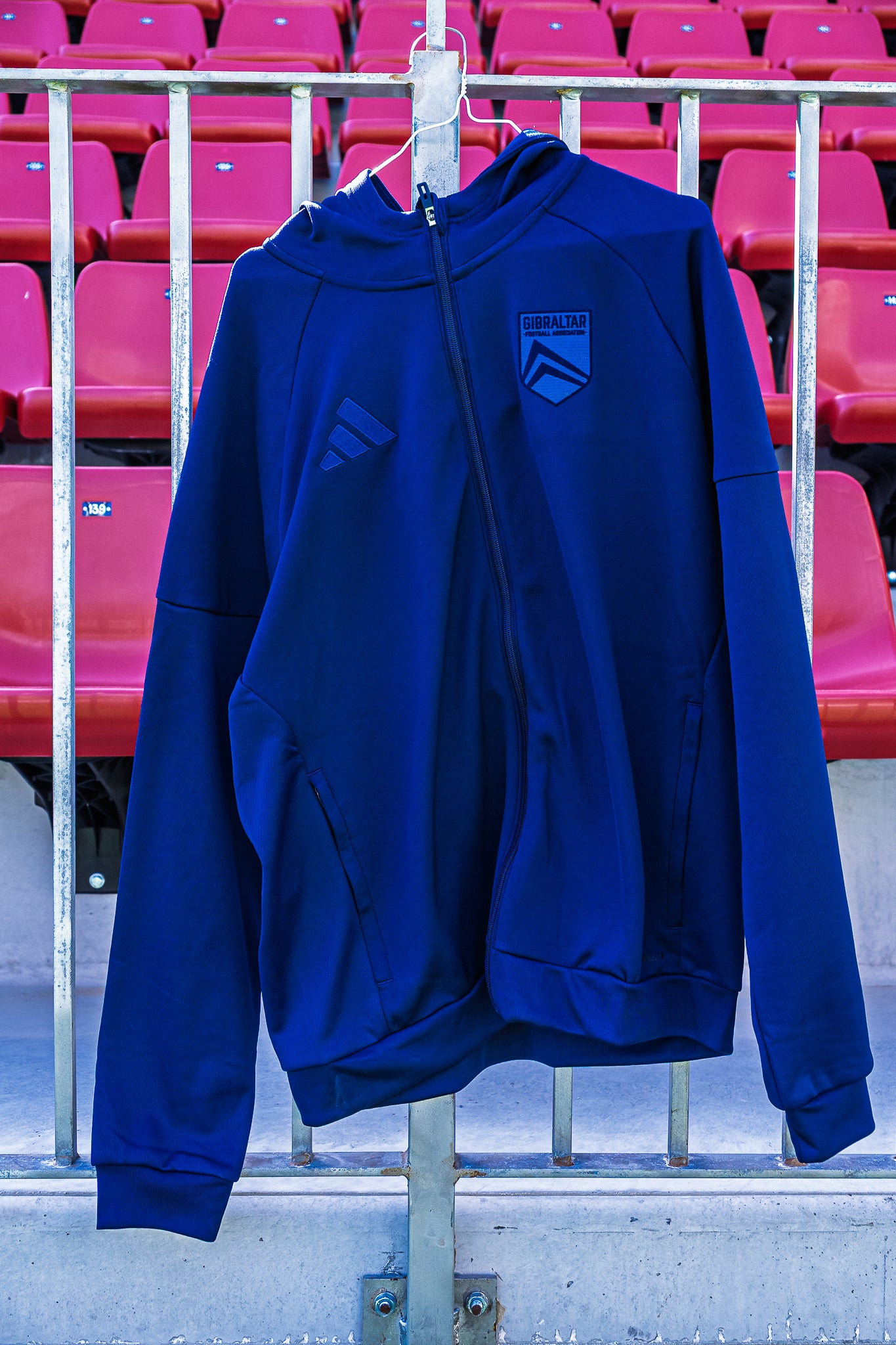 Gibraltar Adidas FZ Jacket - Blue
