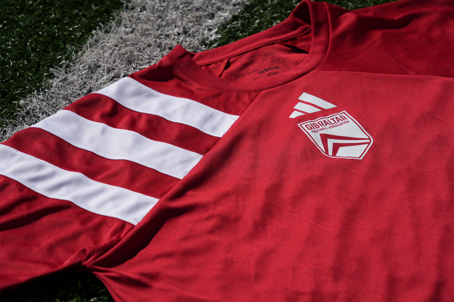 Gibraltar FA Adidas London Veterans shirt