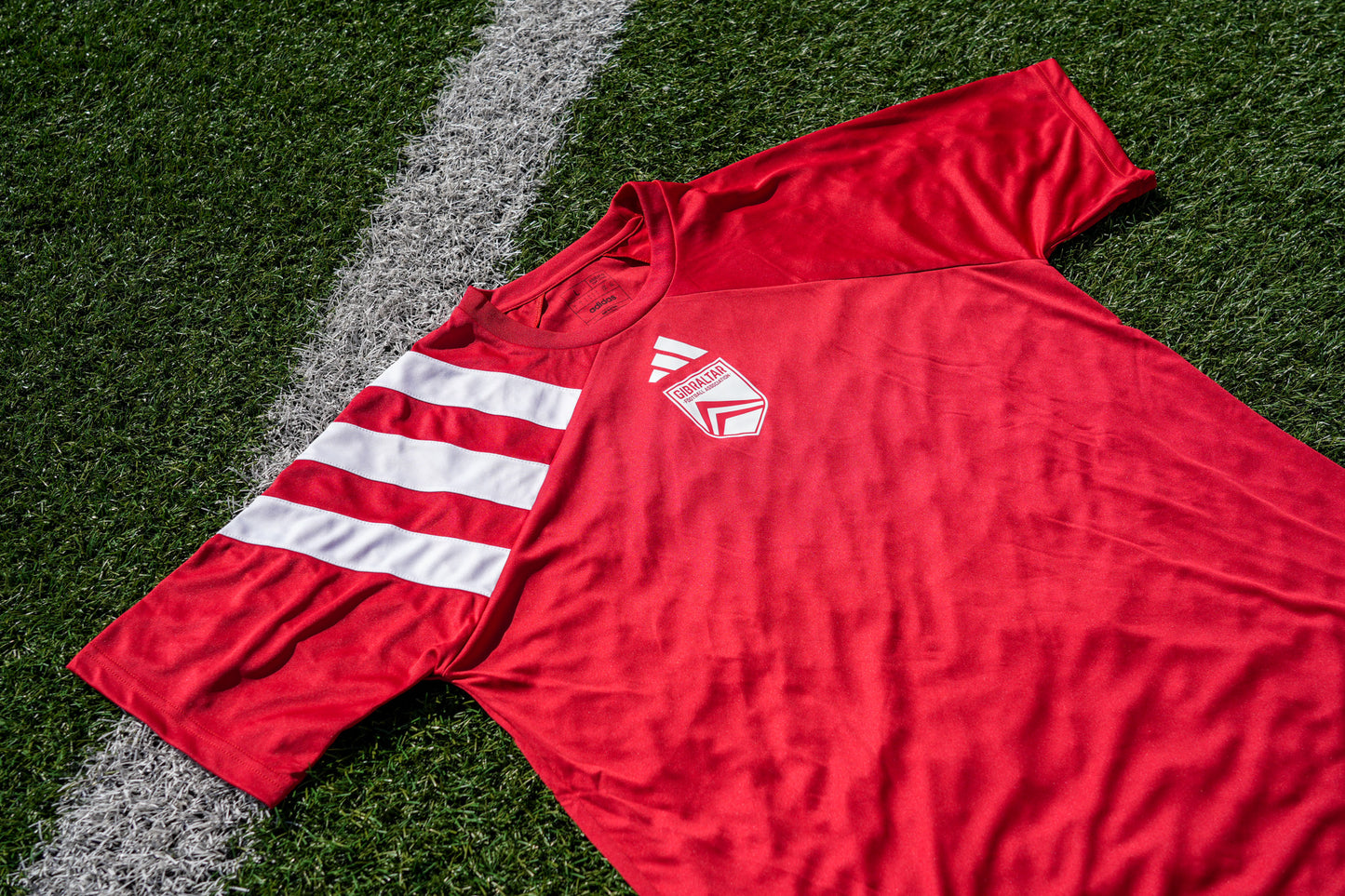 Gibraltar FA Adidas London Veterans shirt