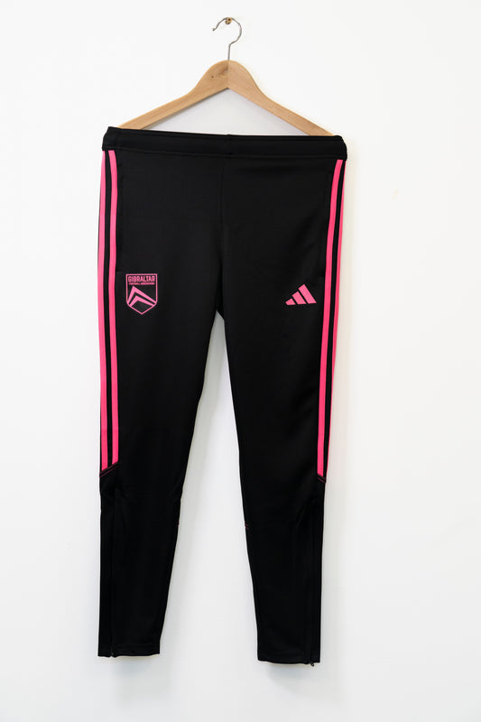 Gibraltar Tiro 23 Black & Pink Tracksuit Bottom