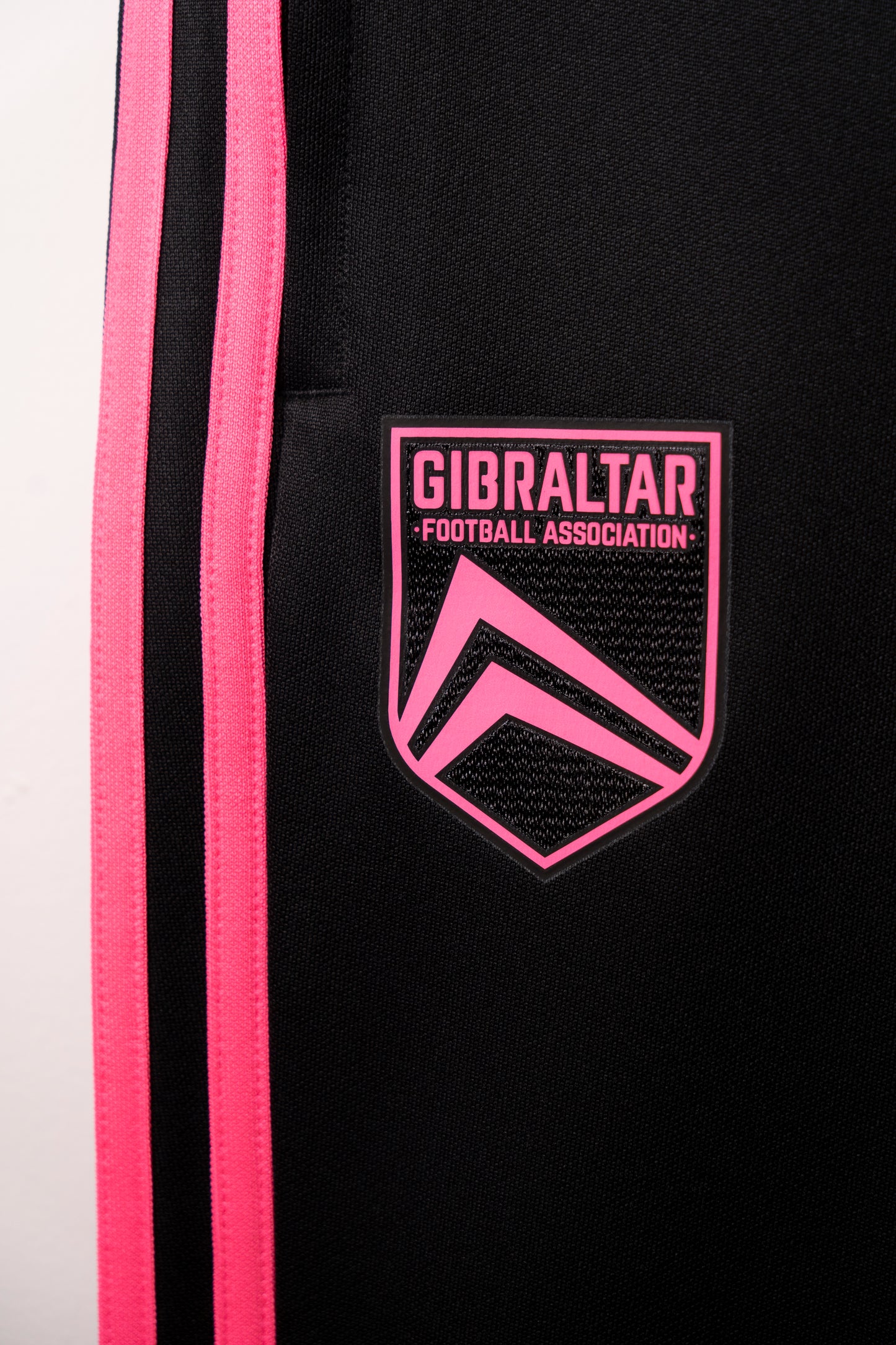 Gibraltar Tiro 23 Black & Pink Tracksuit Bottom