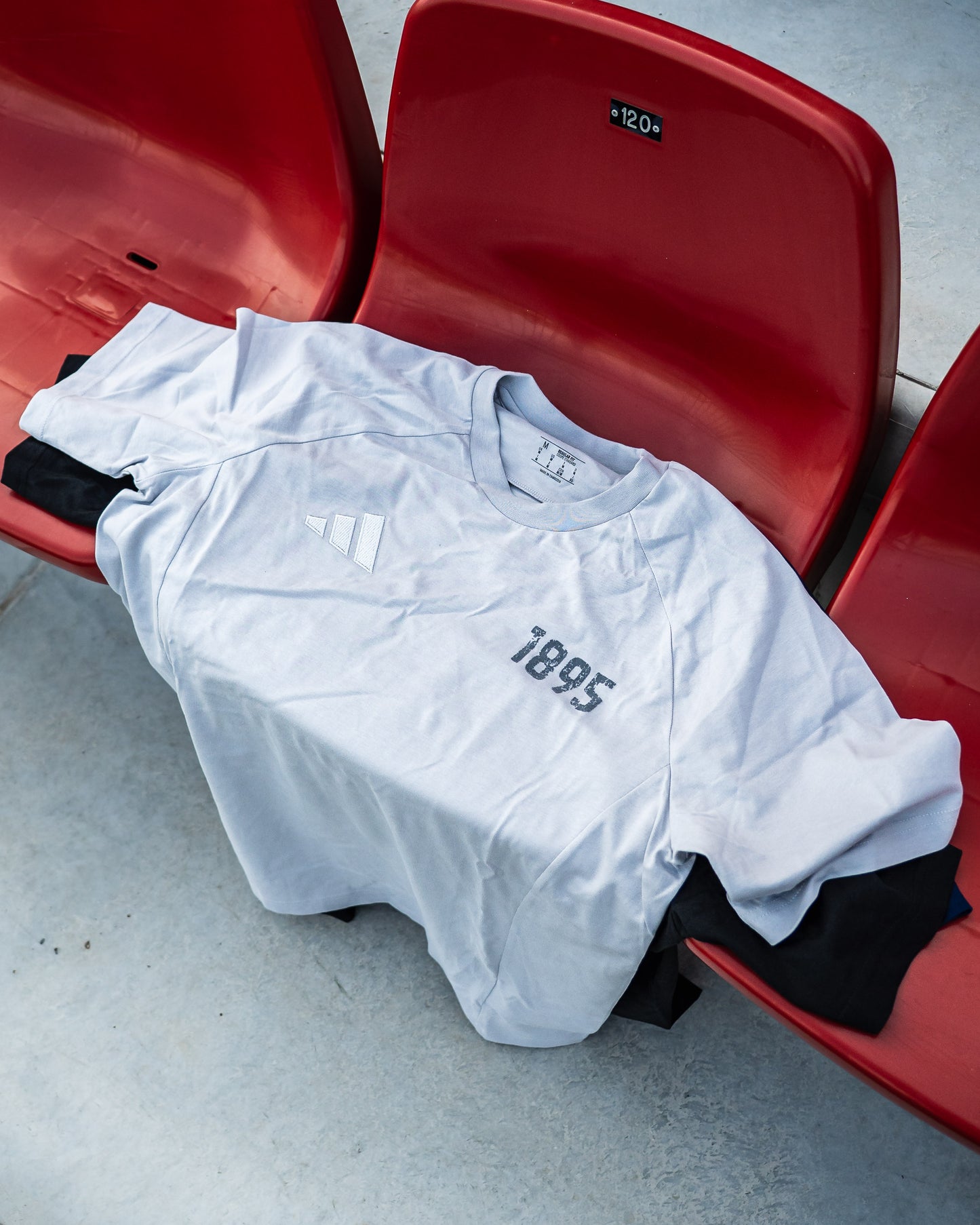 Gibraltar Adidas 1895 Cotton T-Shirt Grey