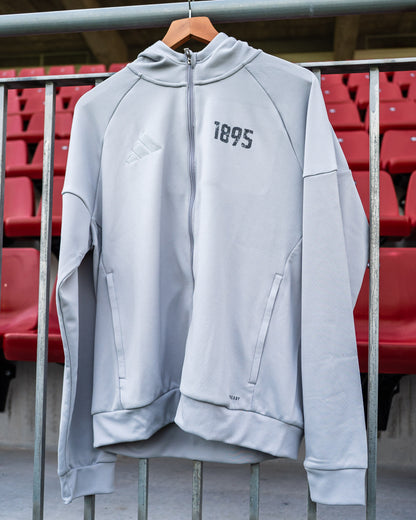 Gibraltar Adidas 1895 FZ Jacket - Grey