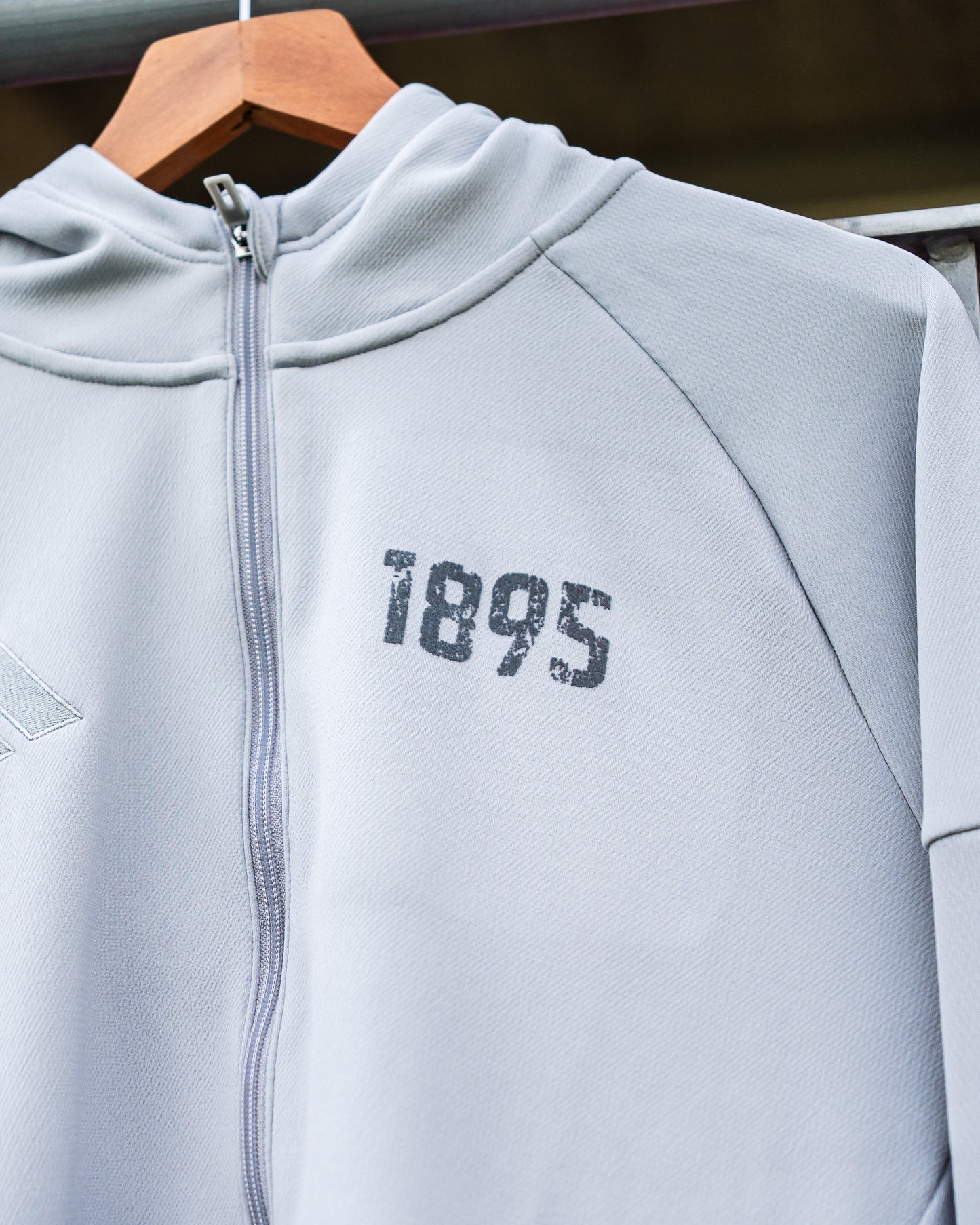 Gibraltar Adidas 1895 FZ Jacket - Grey