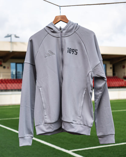 Gibraltar Adidas 1895 FZ Jacket - Grey
