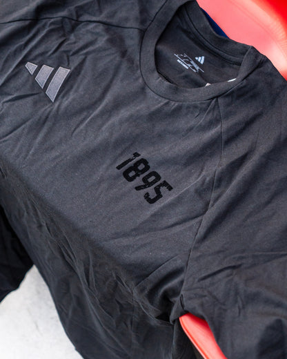 Gibraltar Adidas 1895 Cotton T-Shirt - Black