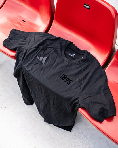 Gibraltar Adidas 1895 Cotton T-Shirt - Black