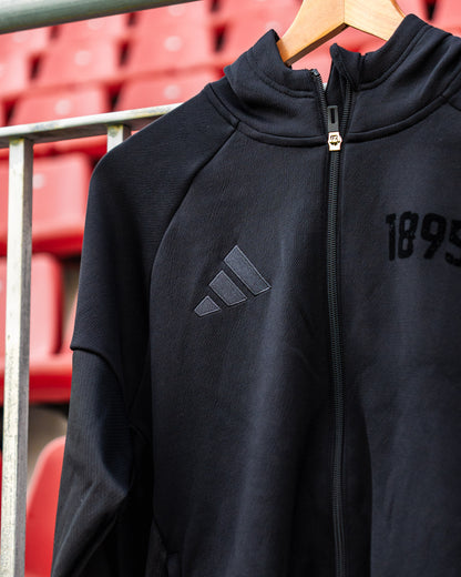 Gibraltar Adidas 1895 FZ Jacket - Black