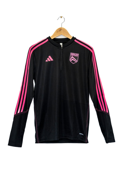 Gibraltar Tiro 23 Black & Pink Tracksuit Top