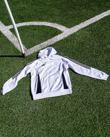 Gibraltar Adidas White Team Hoodie